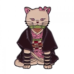 Demon Slayer: Kimetsu no Yaiba Cartoon Decorative Alloy Anime Brooch Pin Badge