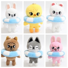 4寸人形流浪儿童泳圈 13*10*5CM