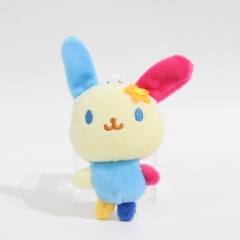 7*7*3CM 2 Styles Sanrio Cartoon Anime Plush Toy Keychain