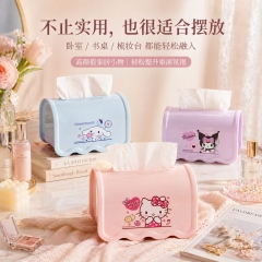 3 Styles Sanrio Hello Kitty Cartoon Plastic Anime Tissue Box