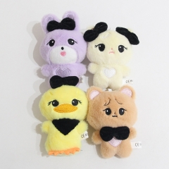 11*9*5CM 4 Styles K-POP BLACKPINK Cartoon Anime Plush Toy Doll