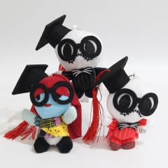 11*5*4CM 3 Styles The Nightmare Before Christmas Cartoon Anime Plush Toy Doll