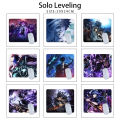 20*24cm 9 Styles Solo Leveling Cartoon Anime Mouse Pad