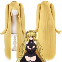 100cm580g）主圣达 cospplay假发 出包王女 金色暗影 伊芙100cm 仿真头皮
