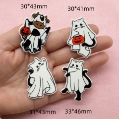 4 Styles 10PCS/SET The Nightmare Before Christmas Cartoon DIY Anime Acrylic Pendant