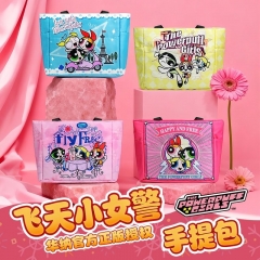 3 Styles Authentic The Powerpuff Girls Cartoon Canvas Anime Travelling Bag