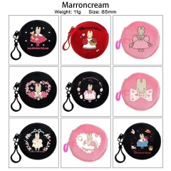 10 Styles Sanrio Marroncream Cartoon Anime Coin Purse