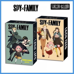 SPY×FAMILY-03动漫小卡地狱乐咒术我推的孩子周边同款祝福贺卡LOMO卡30张