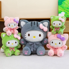 3 Styles 3 Sizes Hello Kitty Cartoon Anime Plush Toy Doll