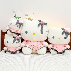 4 Sizes Hello Kitty Cartoon Anime Plush Toy Doll