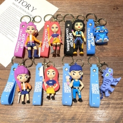 8 Styles K-Pop: Demon Hunters Cartoon Anime Figure Keychain