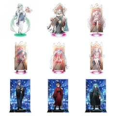 14 Styles Hatsune Miku Vocaloid Cartoon Anime Acrylic Standing Plates