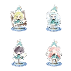4 Styles Witch Hat Atelier Cartoon Anime Acrylic Standing Plates