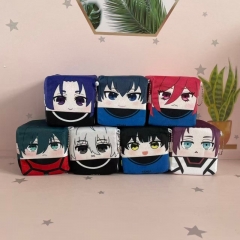 7 Styles Blue Lock Cartoon Anime Plush Pillow Pendant