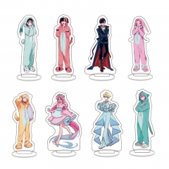 8cm 8 Styles AlienStage Cartoon Anime Acrylic Standing Plate