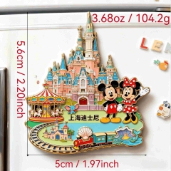 Disney Cartoon Anime Alloy Refrigerator Magnet