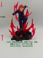 OPP Bag）17CM Jujutsu Kaisen Ryomen Sukuna Cartoon Anime PVC Figure Toy