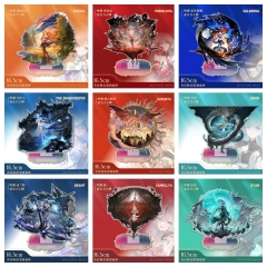 16.5cm 35 Styles Wuthering Waves Cartoon Anime Acrylic Standing Plates