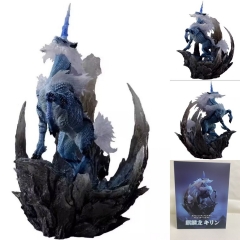 CAPCOM CFB 怪物猎人 麒麟龙 雕像 手办 一件24个，高约22cm，外盒尺寸18*16*23.5，重量704g