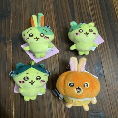 自嘲熊万圣节款僵尸 南瓜兔小八小吉乌萨奇挂件毛绒公仔包包挂饰