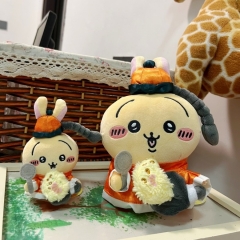 自嘲小熊可爱中华饭店系列毛绒公仔挂件玩偶包挂饰萌挂件背包挂饰