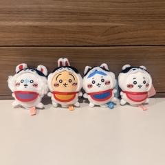 乌萨奇小八吉伊飞鼠豆豆眼围裙挂件娃娃毛绒公仔包挂饰
