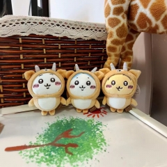吉伊小八变装鹿角乌萨奇黑斑羚羊系列玩偶毛绒公仔挂件包挂饰