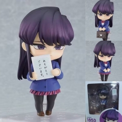 10cm Nendoroid 1853# Komi Can't Communicate Komi Shouko Cartoon Anime PVC Figure
