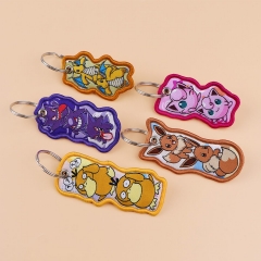 13 Styles Pokemon Cartoon Anime Lanyard Keychain
