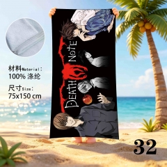 75*150cm Death Note Cartoon Anime Beach Towel
