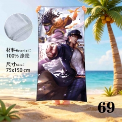 75*150cm JoJo's Bizarre Adventure Cartoon Anime Beach Towel