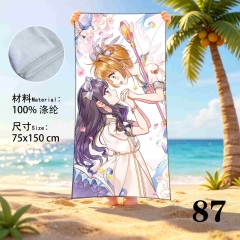 75*150cm Card Captor Sakura Cartoon Anime Beach Towel