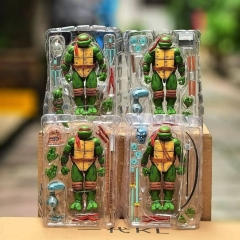 4 Styles 15cm NECA Teenage Mutant Ninja Turtles Cartoon Anime PVC Figures