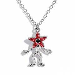 Stranger Things Cartoon Anime Alloy Necklace