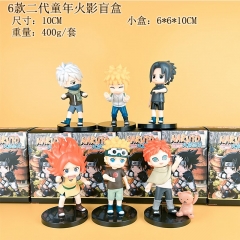 6款二代童年火影盲盒 10cm