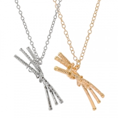2 Styles One Piece Roronoa Zoro Cartoon Anime Alloy Necklace