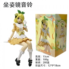 15cm Kagamine Rin Cartoon Anime PVC Figure Toy