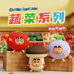 3 Styles Authentic Crayon Shin-chan Cartoon Anime Coin Purse Keychain