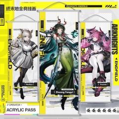 25*70cm 16 Styles Arknights Cartoon Wallscrolls Waterproof Anime Wall Scroll
