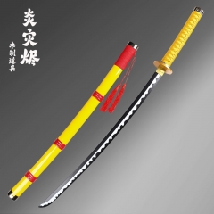 (Wooden) 2 Styles One Piece Roronoa Zoro Cartoon Anime Wooden Sword Weapon