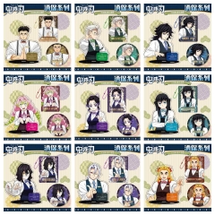 9 Styles Demon Slayer: Kimetsu no Yaiba Cartoon Anime Acrylic Standing Plates