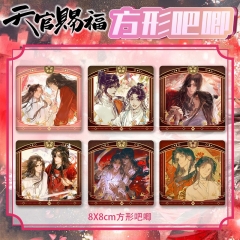 8cm 6 Styles Heaven Official's Blessing Cartoon Pin Anime Tinplate Brooch