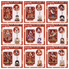 12 Styles Demon Slayer: Kimetsu no Yaiba Cartoon Anime Acrylic Standing Plates