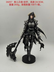 24.5cm Overlord albedo Cartoon Anime PVC Figure Toy