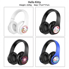 Hello-Kitty 动漫印花折叠头戴式蓝牙耳机