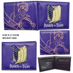 Attack on Titan/Shingeki No Kyojin Cartoon Purse Anime Wallet