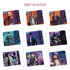 10 Styles Solo Leveling Cartoon Wallet Anime Short Purse