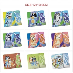 布鲁伊一家 12款 动漫暗扣二折钱包