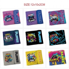 20 Styles Nintendo Game Boy Cartoon Wallet Anime Short Purse