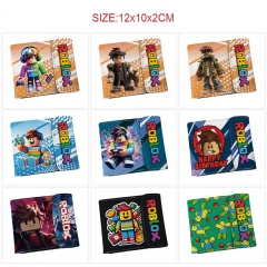 10 Styles Roblox Cartoon Wallet Anime Short Purse